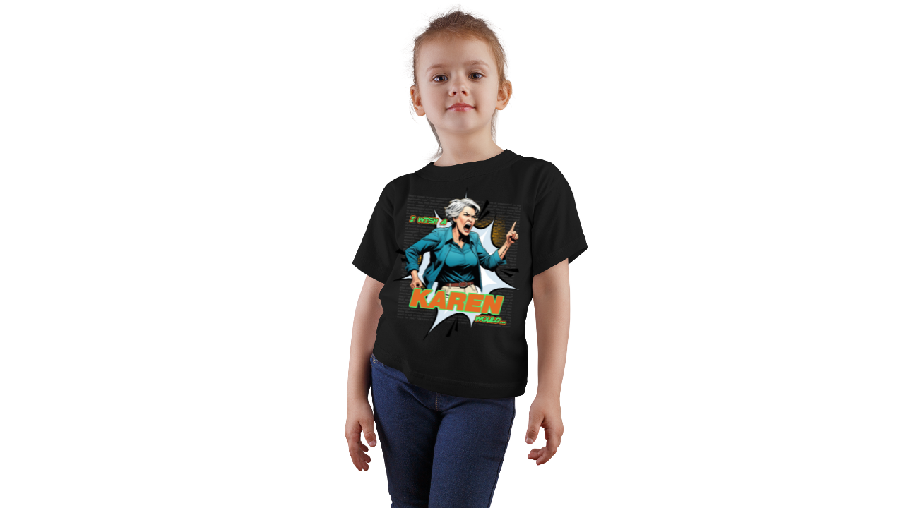 I Wish A Karen Would - Kids T-shirt