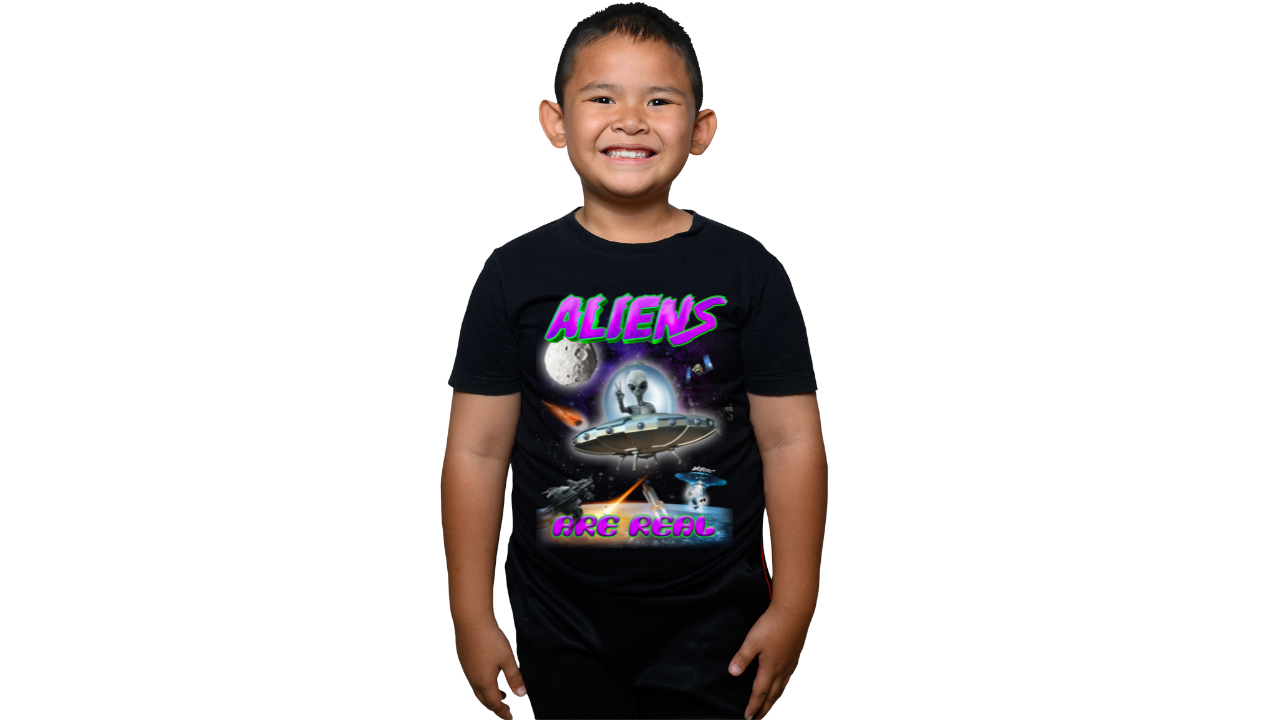 Aliens Are Real - Kids T-shirt