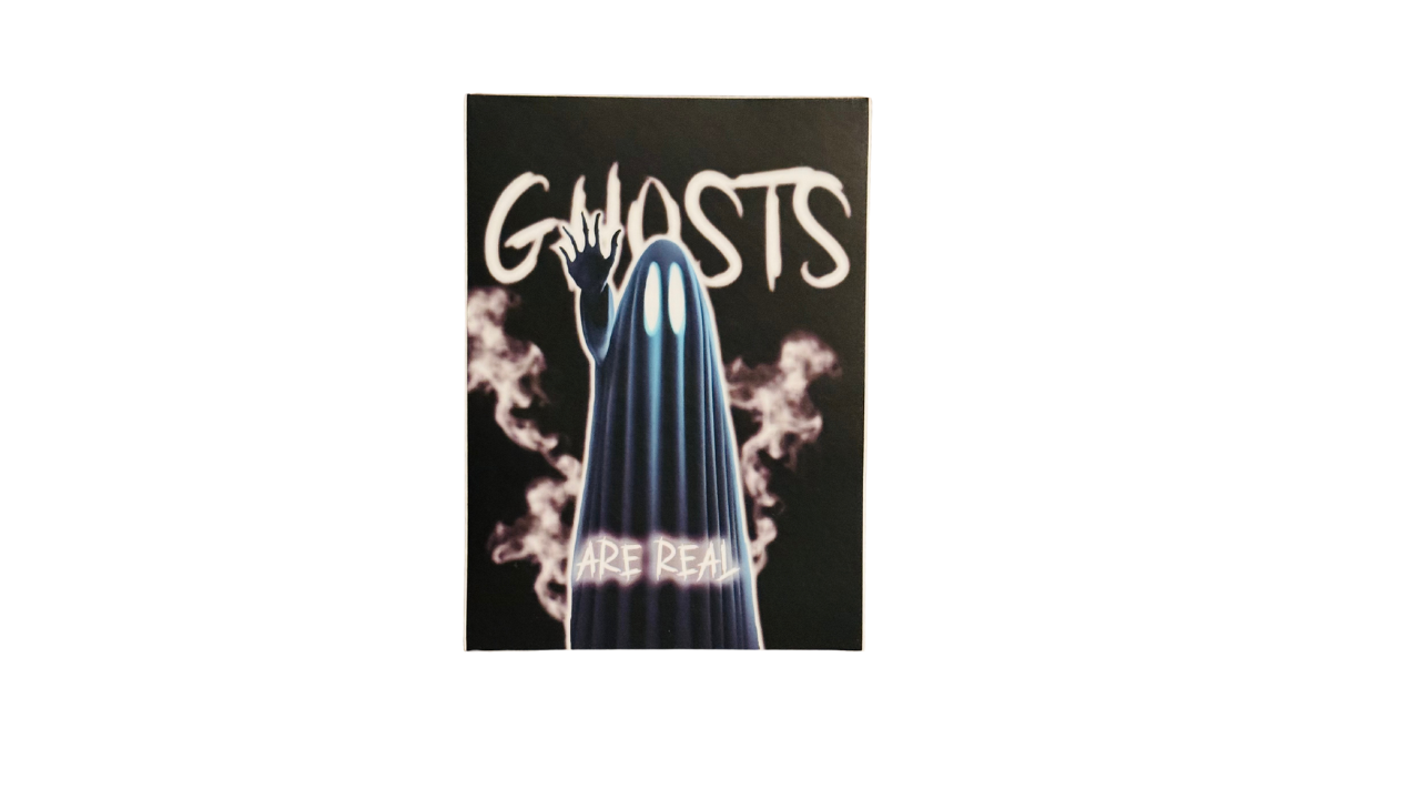 5 Finger Ghost Are Real - Sticker