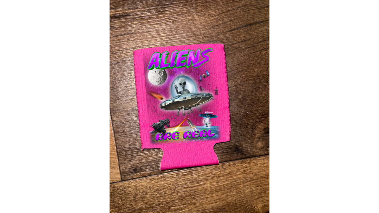 Aliens Are Real - Soda Sleeve
