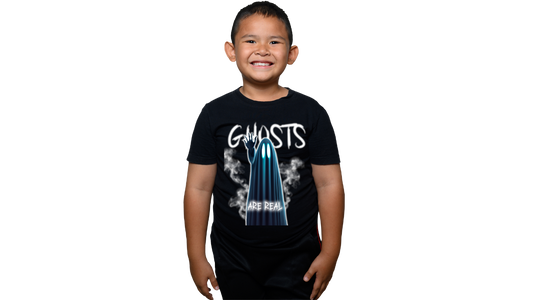 5 Finger Ghost Are Real - Kids T-shirt