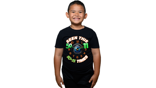 50-11 Times Clock - Kids T-shirt