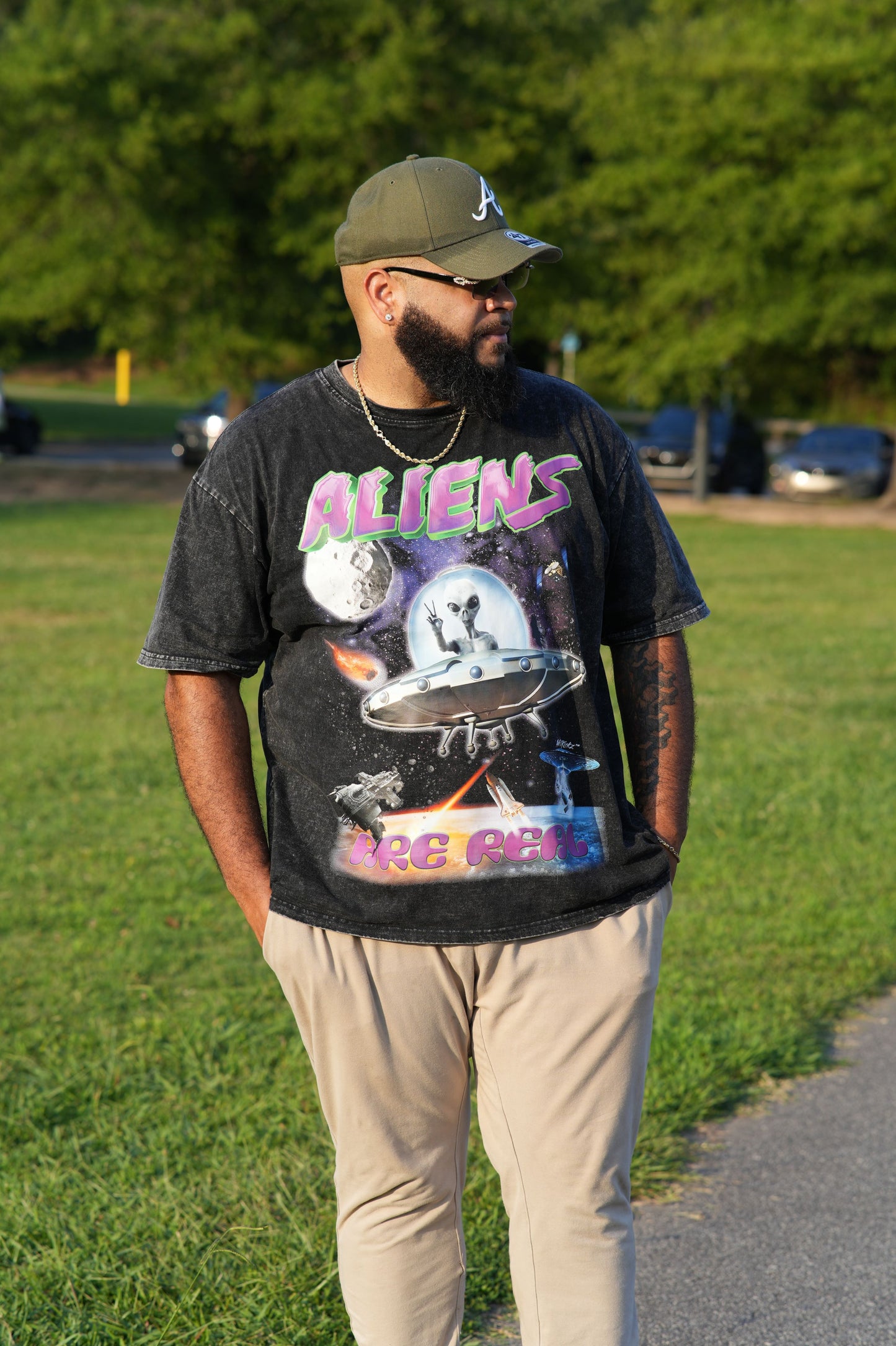 Aliens Are Real Vintage Tee
