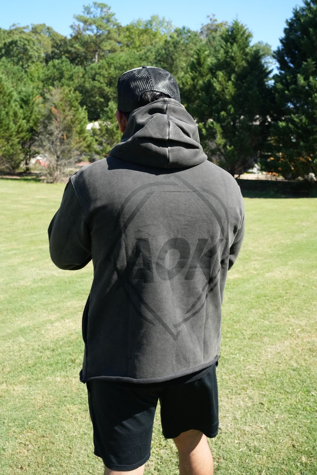 Aliens Are Real - Vintage Acid Washed Oversized Hoodie