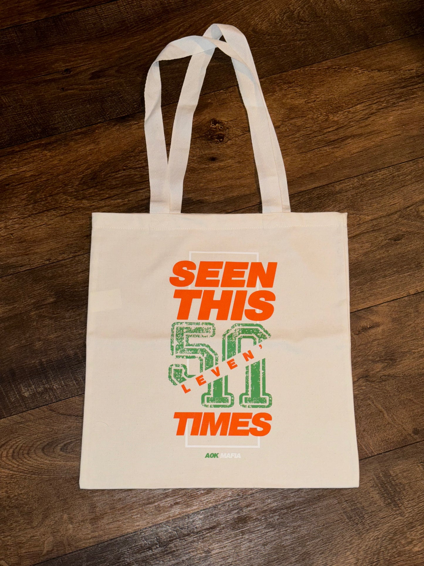 50-11 Times Tote Bag