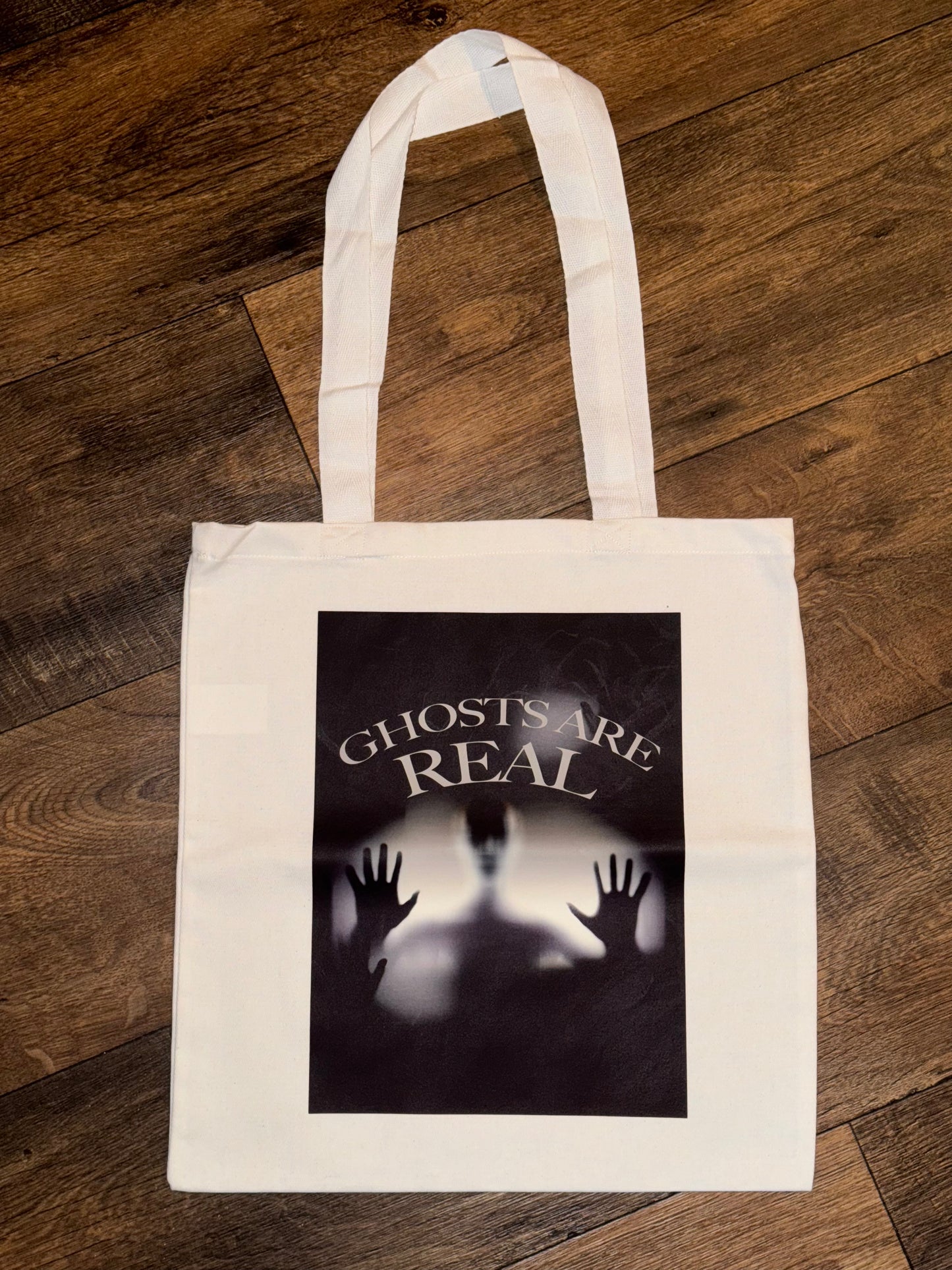 Creepy Ghost Are Real Tote Bag