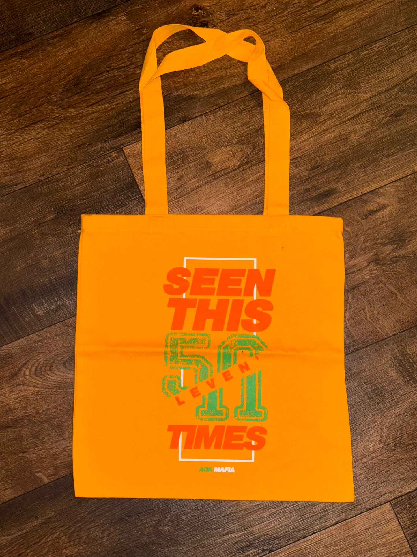 50-11 Times Tote Bag