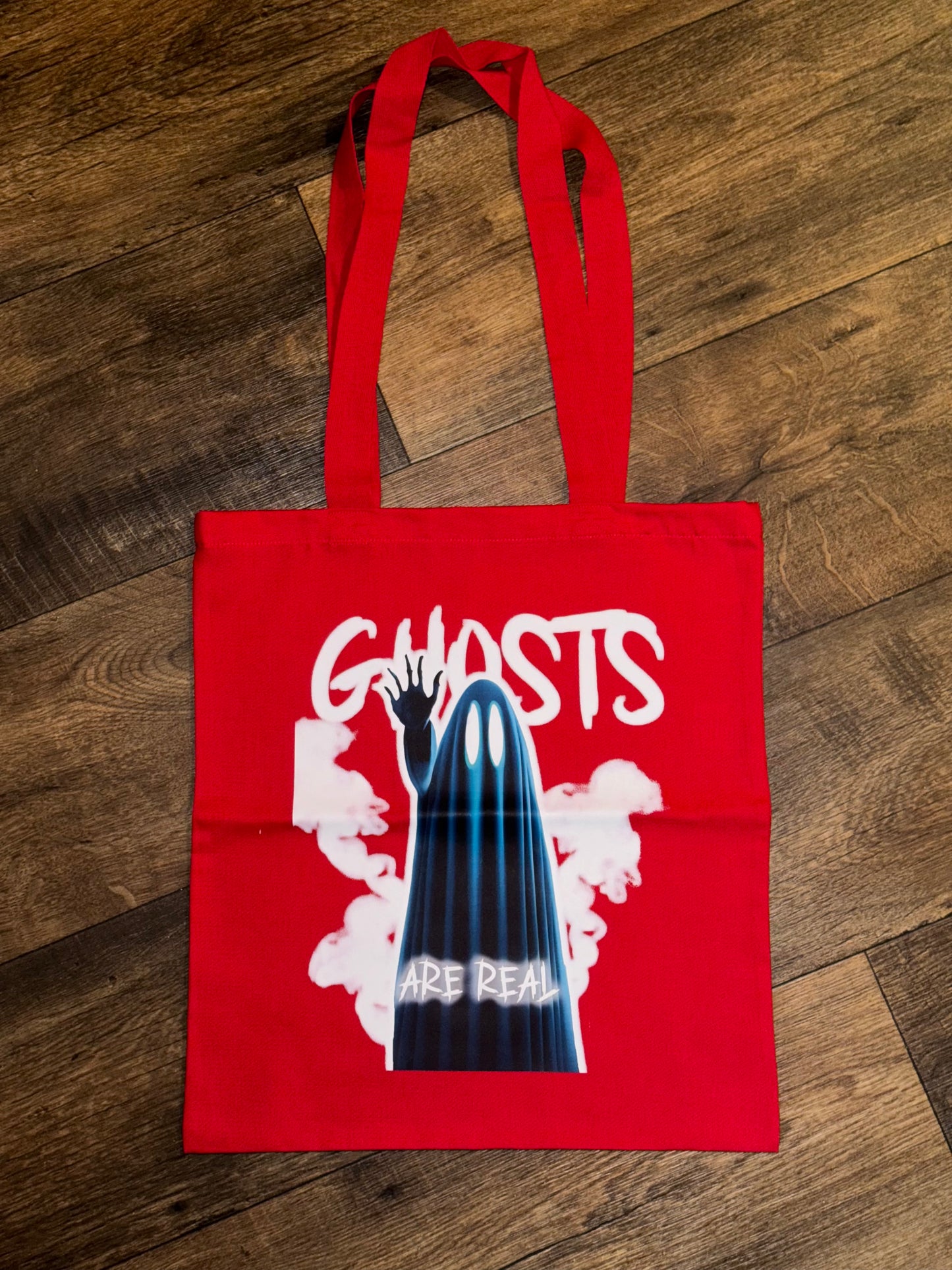 5 Finger Ghost Are Real Tote Bag
