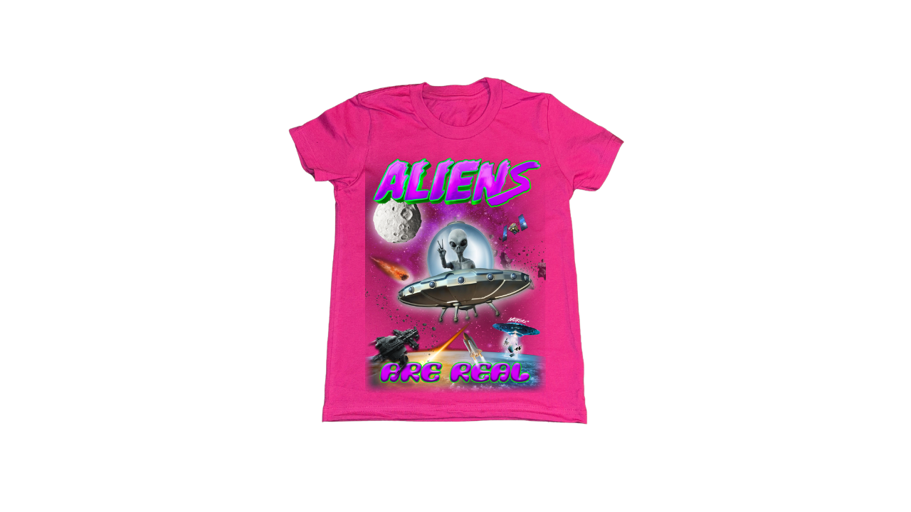 Aliens Are Real - Kids T-shirt