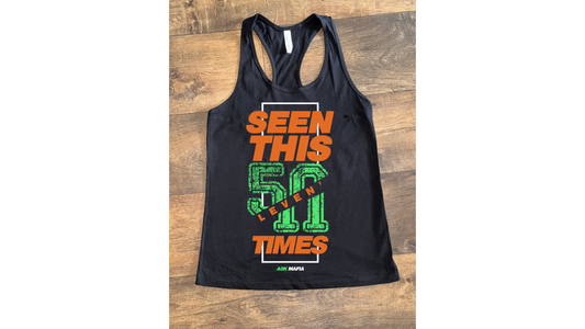 50-11 Times - Racerback Tank Top