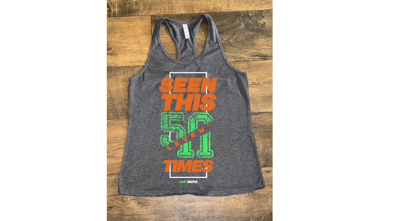 50-11 Times - Racerback Tank Top