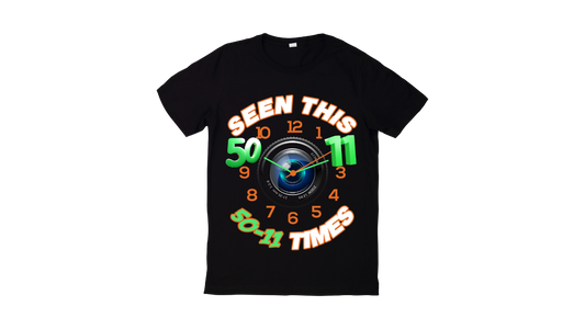 50-11 Times Clock Adult T-Shirt