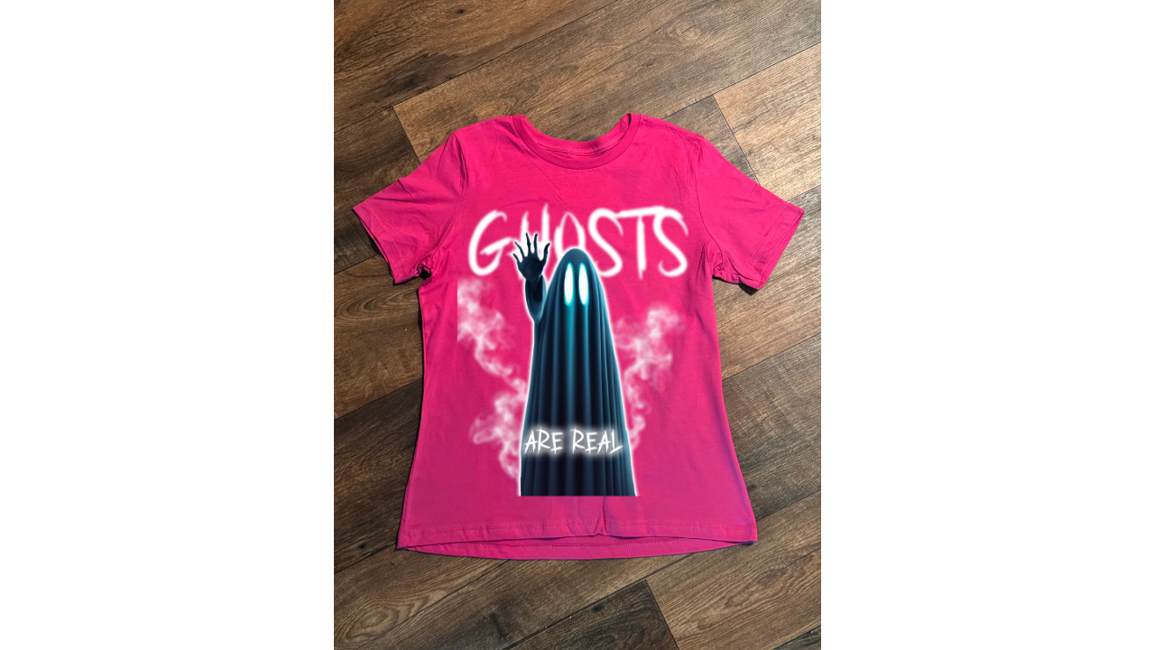 5 Finger Ghost Crew Neck T-shirt