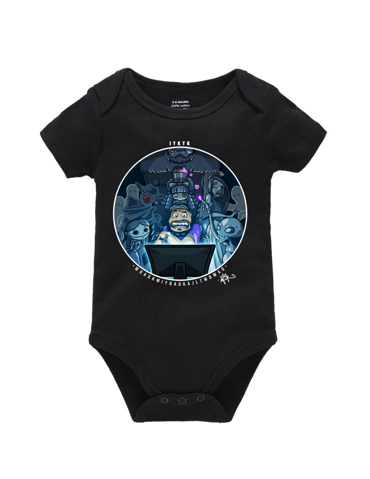 Paranormal Gang Baby Onesie