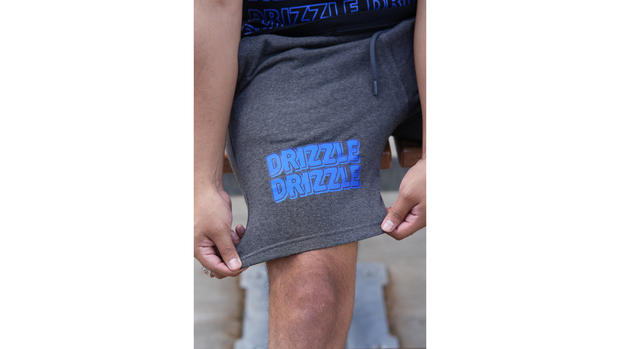 DRIZZLE DRIZZLE - Gray Shorts