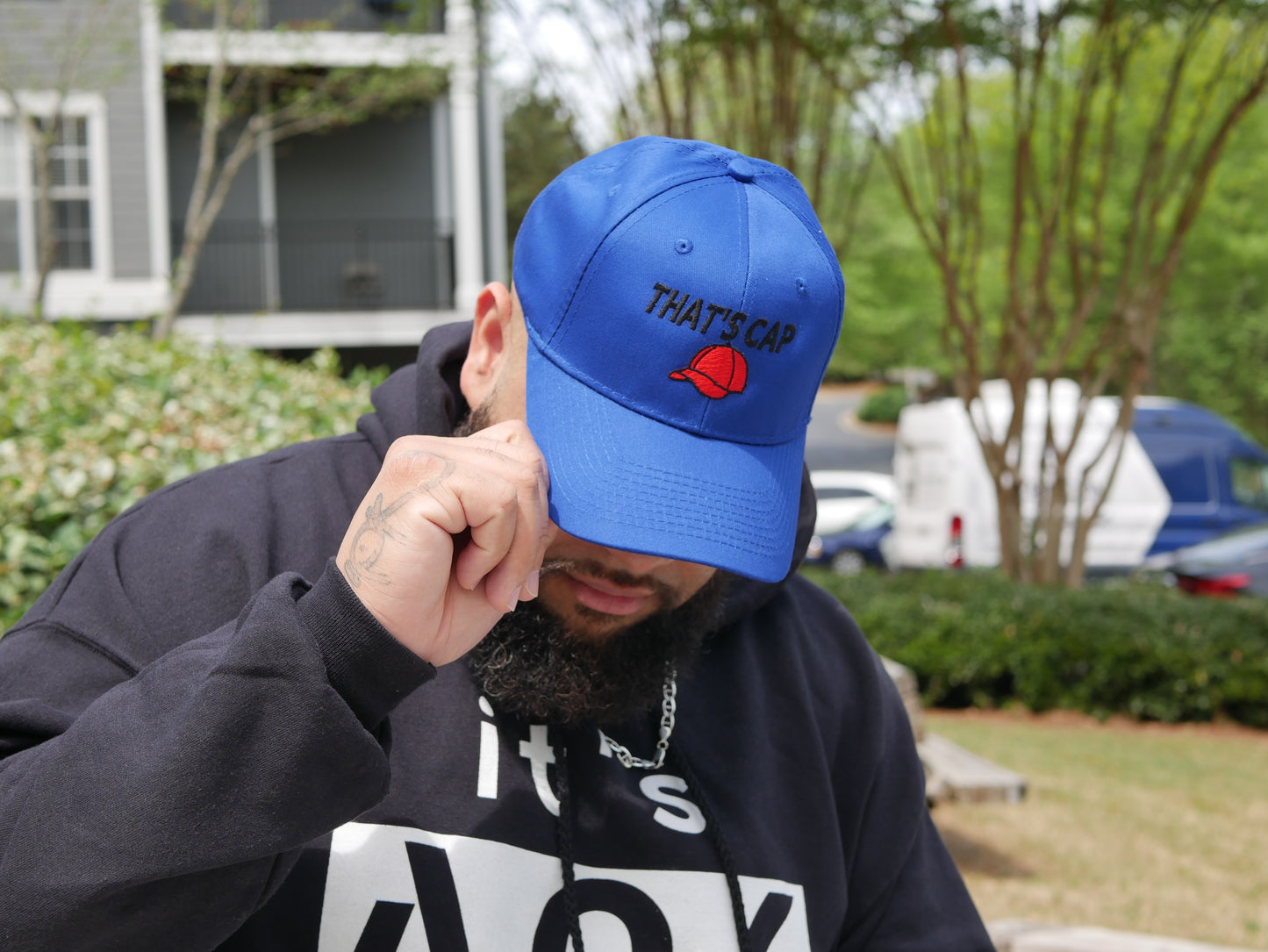 That's Cap Blue