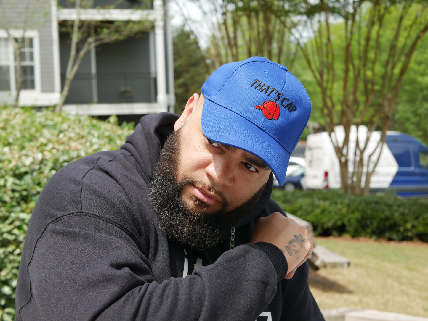 That's Cap Blue