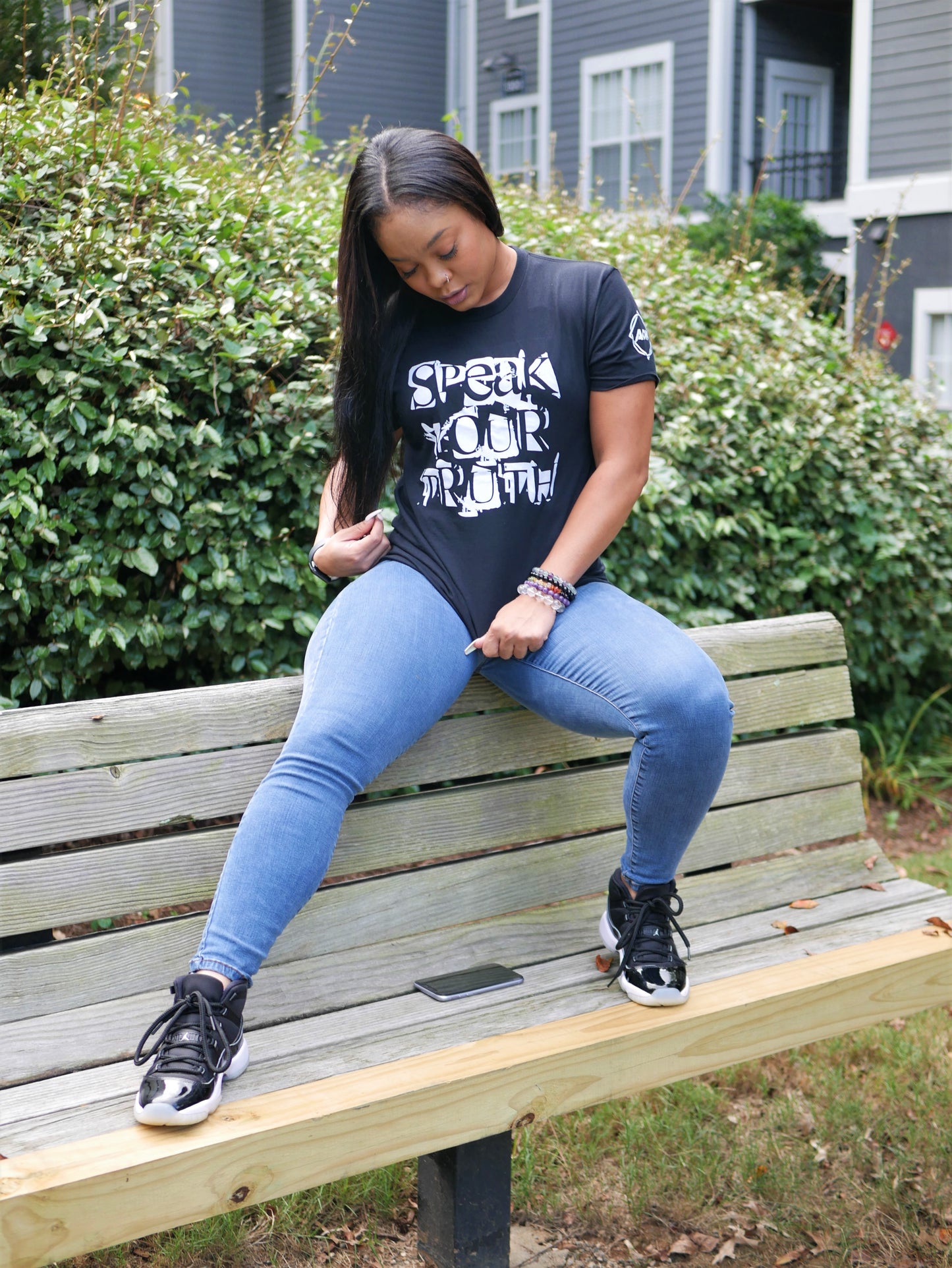 Speak Your Truth Black T-Shirt