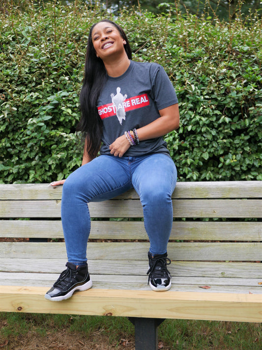 Ghost Are Real  Gray T-Shirt