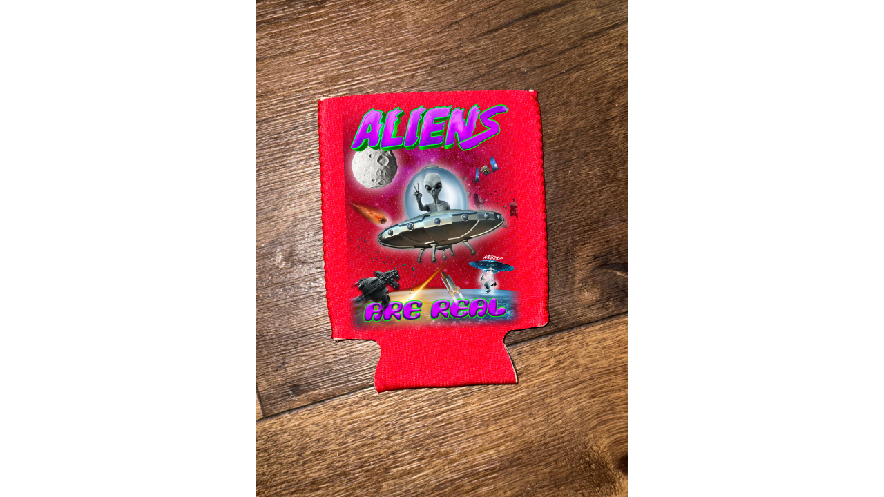 Aliens Are Real - Soda Sleeve