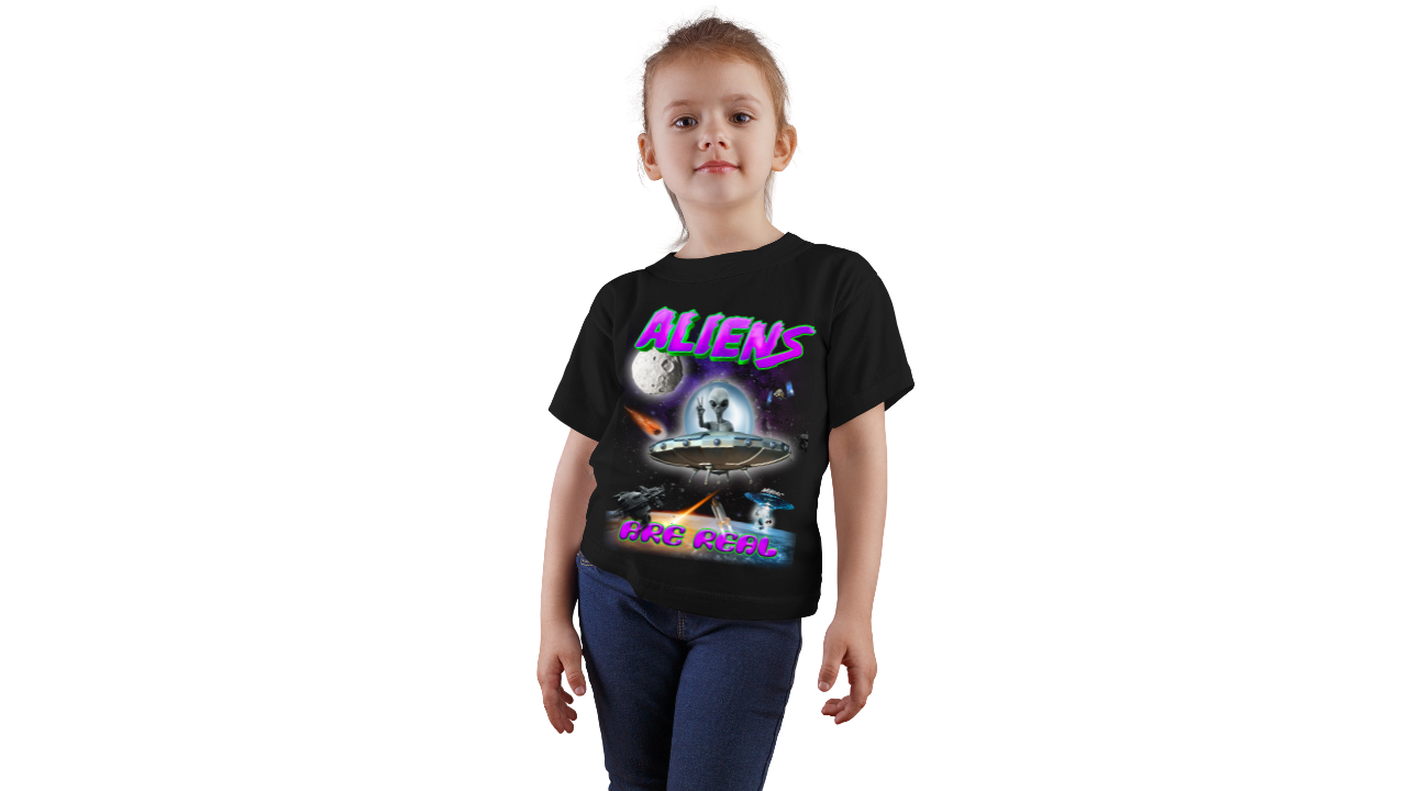 Aliens Are Real - Kids T-shirt