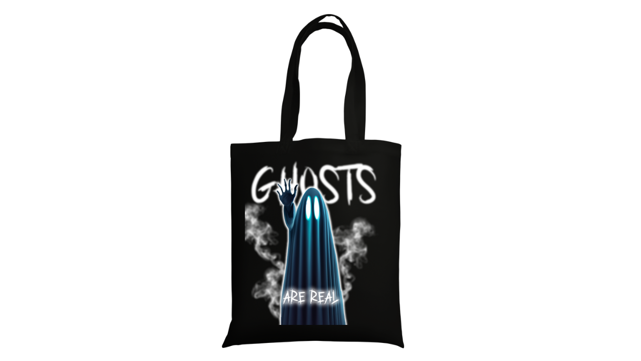 5 Finger Ghost Are Real Tote Bag