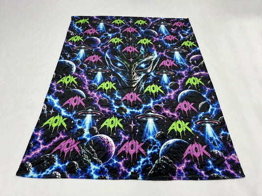 AOK All Over Print Blanket - Pre Order