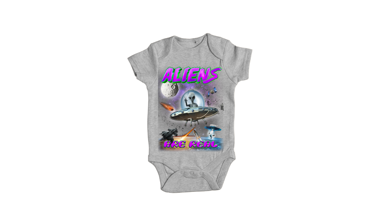 Baby Aliens Are Real Onesie