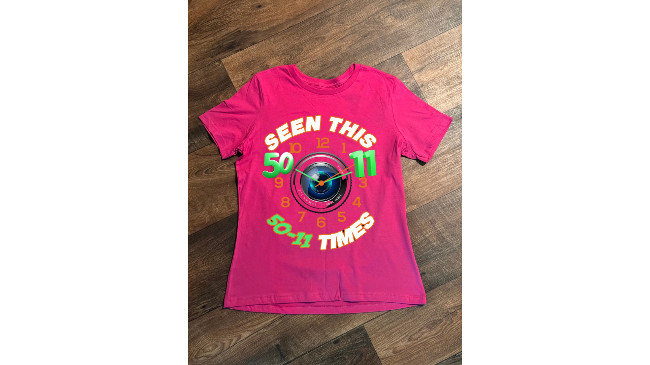 50-11 Times Clock Crew Neck T-shirt