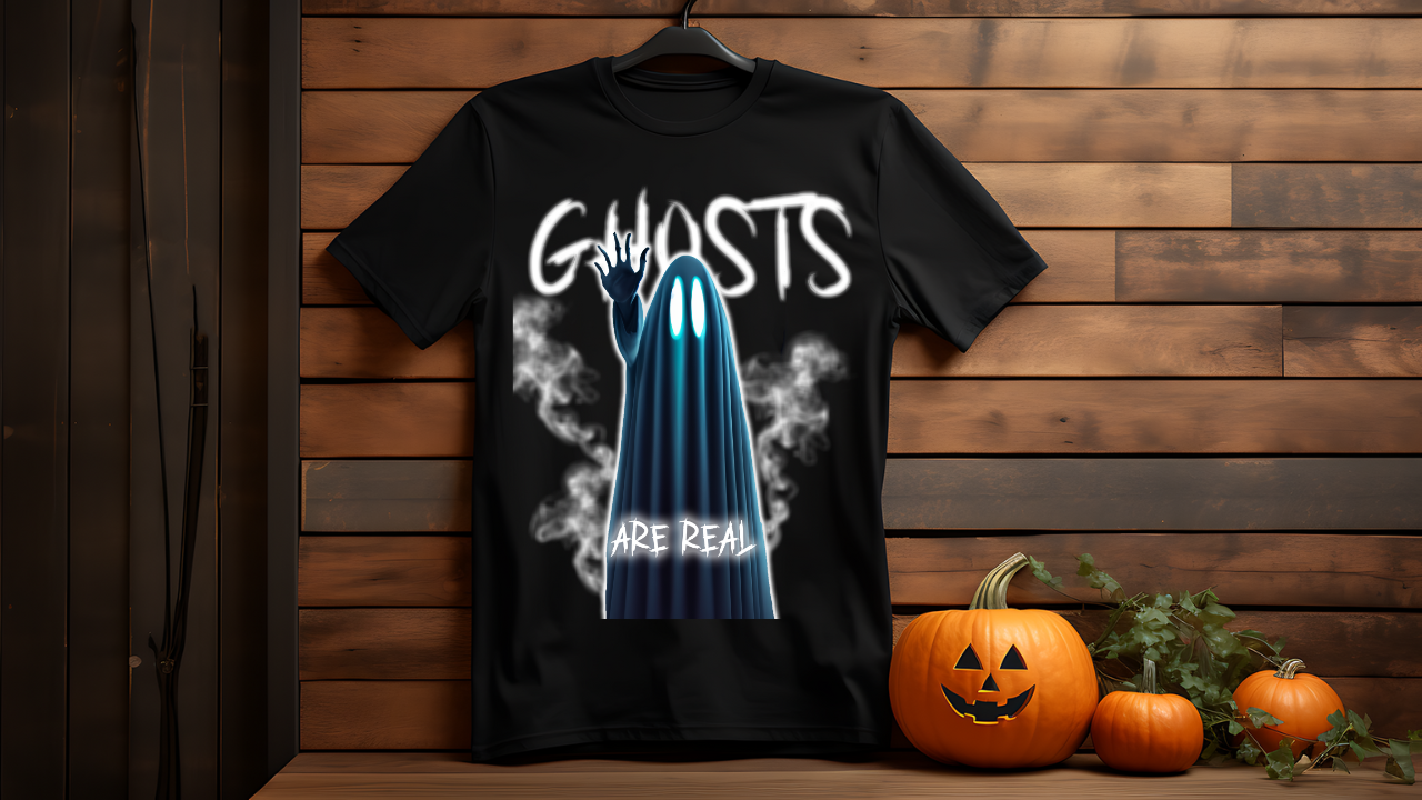 5 Finger Ghost Are Real - T-shirt