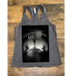 Creepy Ghost Are Real - Racerback Tank Top