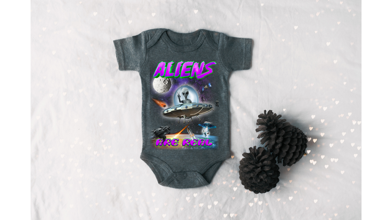 Baby Aliens Are Real Onesie